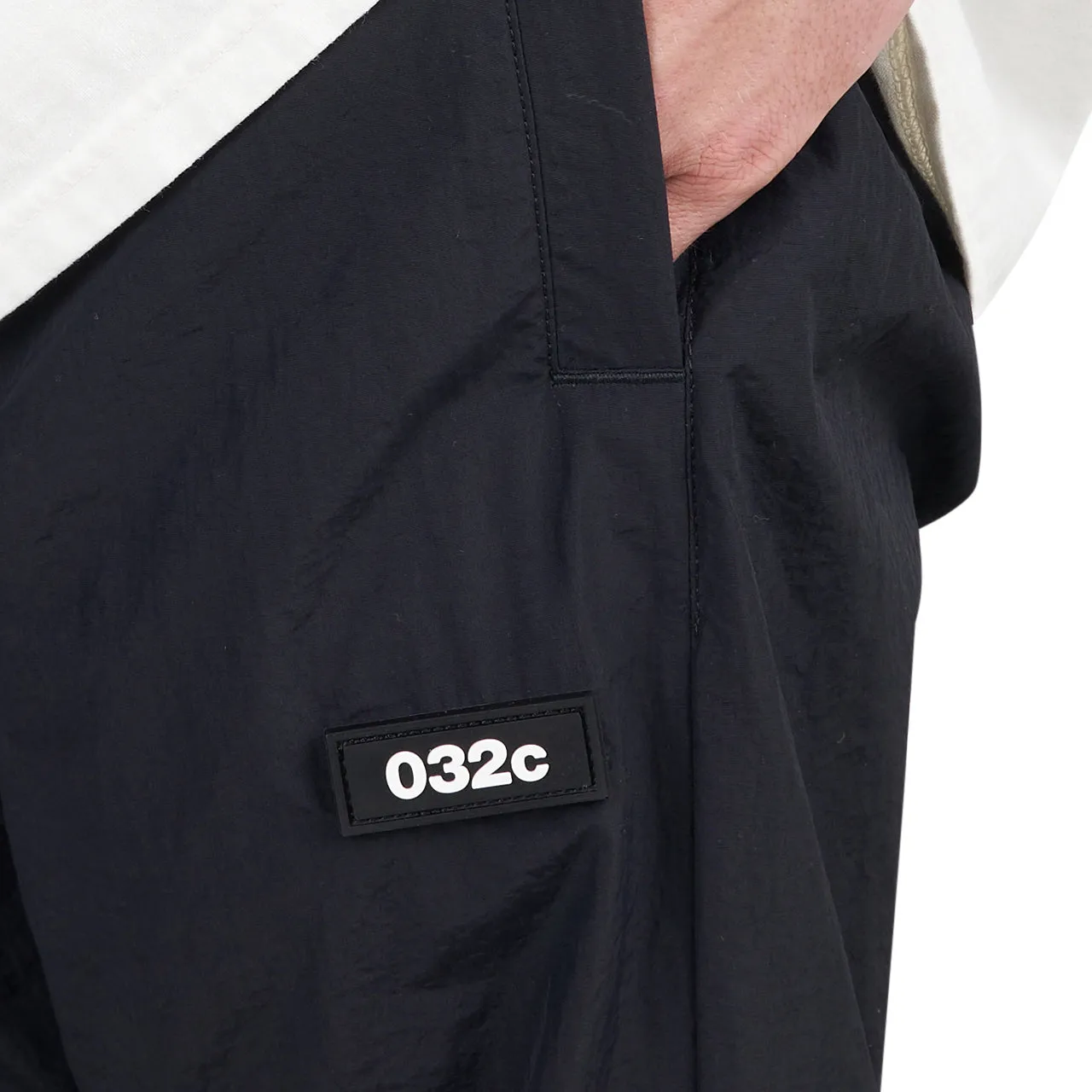 032c Flared Tracksuit Trousers (Schwarz)