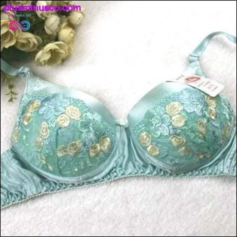 100% Silk, bra, Lace, Padded Breathing Bra