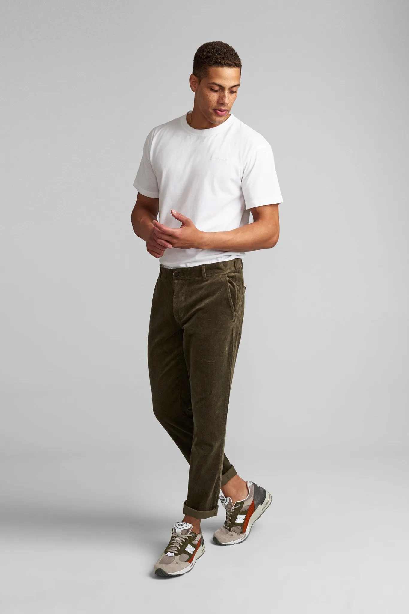 AKJOHN CORDUROY PANTS - Deep Depth