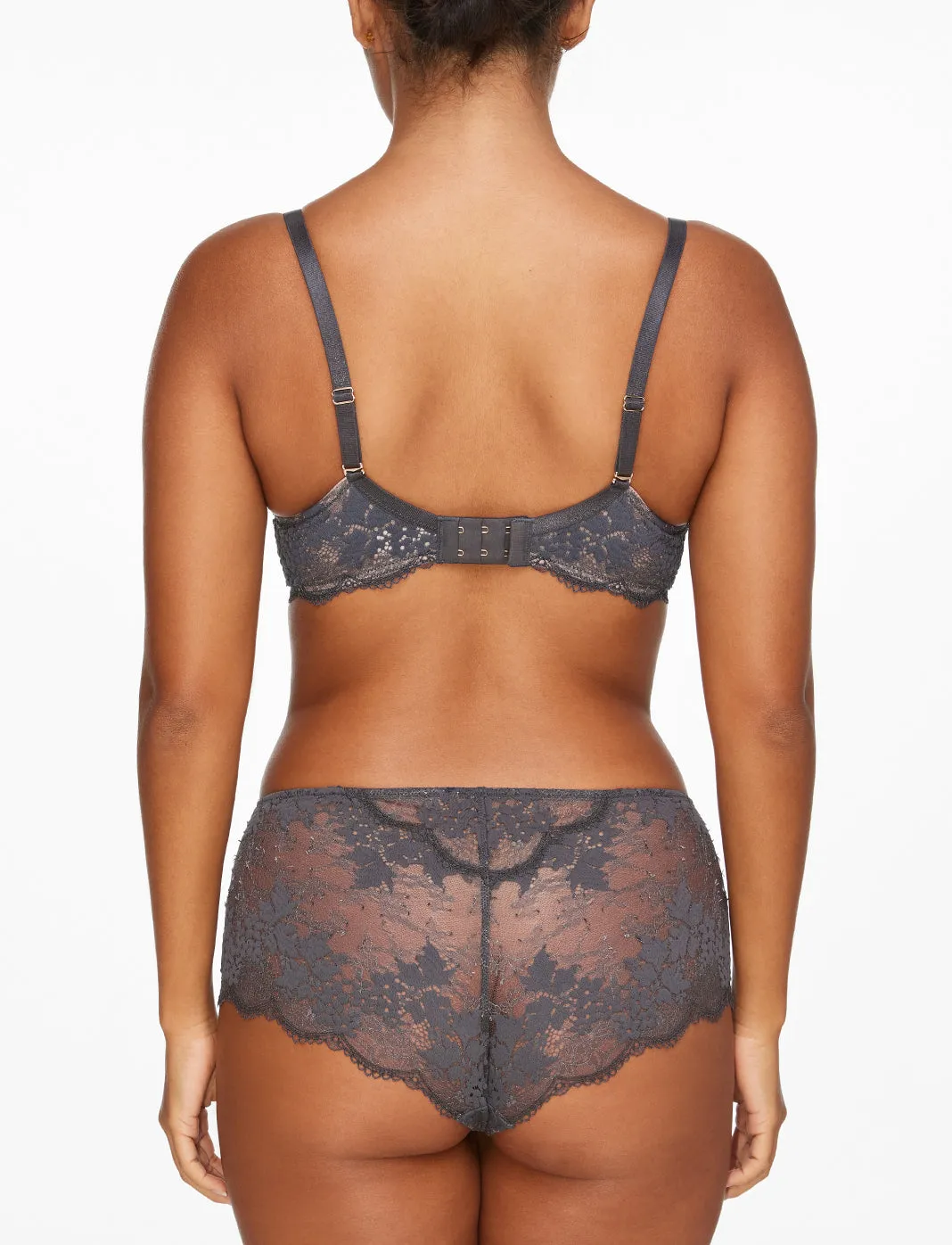 All Day Lace T-Shirt Bra   Cheeky Set