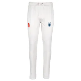 Amesbury CC Senior's Ivory Pro Performance Trousers - Match