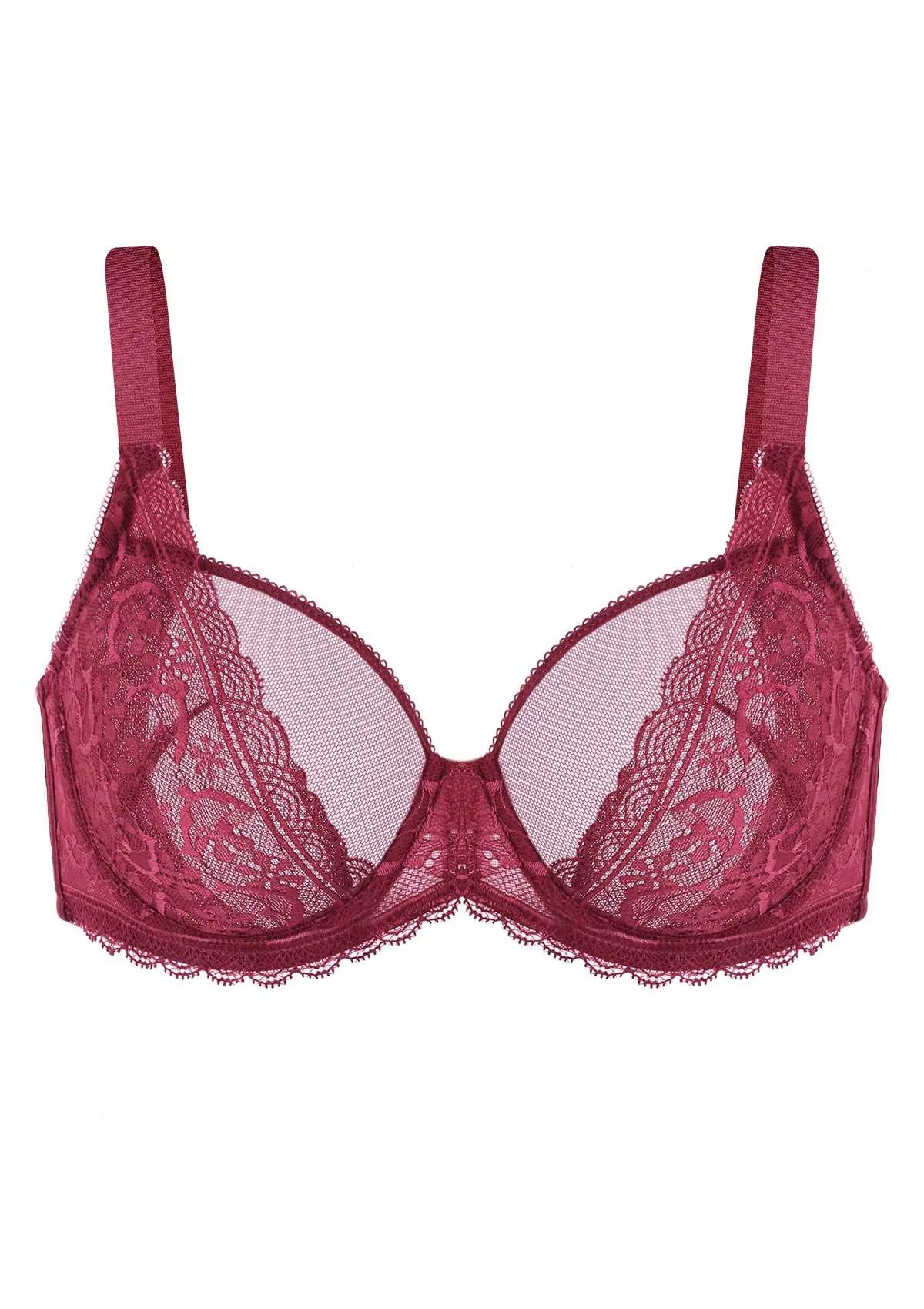 Anemone Unlined Dolphin Lace Underwire Bra