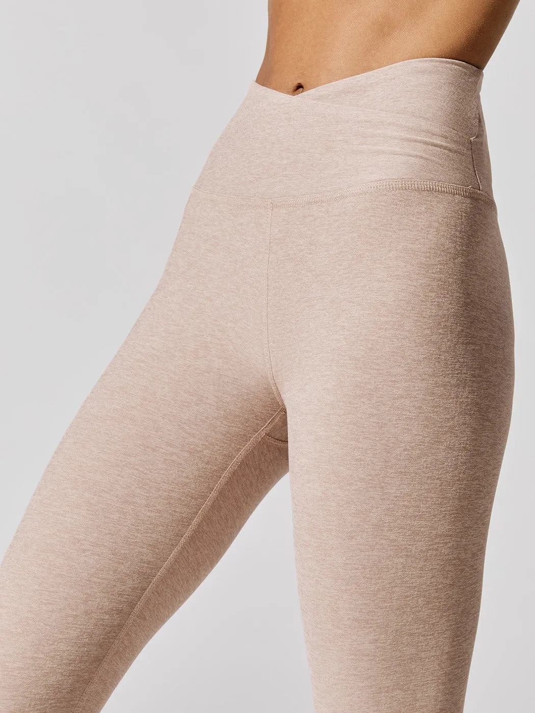 At Your Leisure High Waisted Legging - Chai