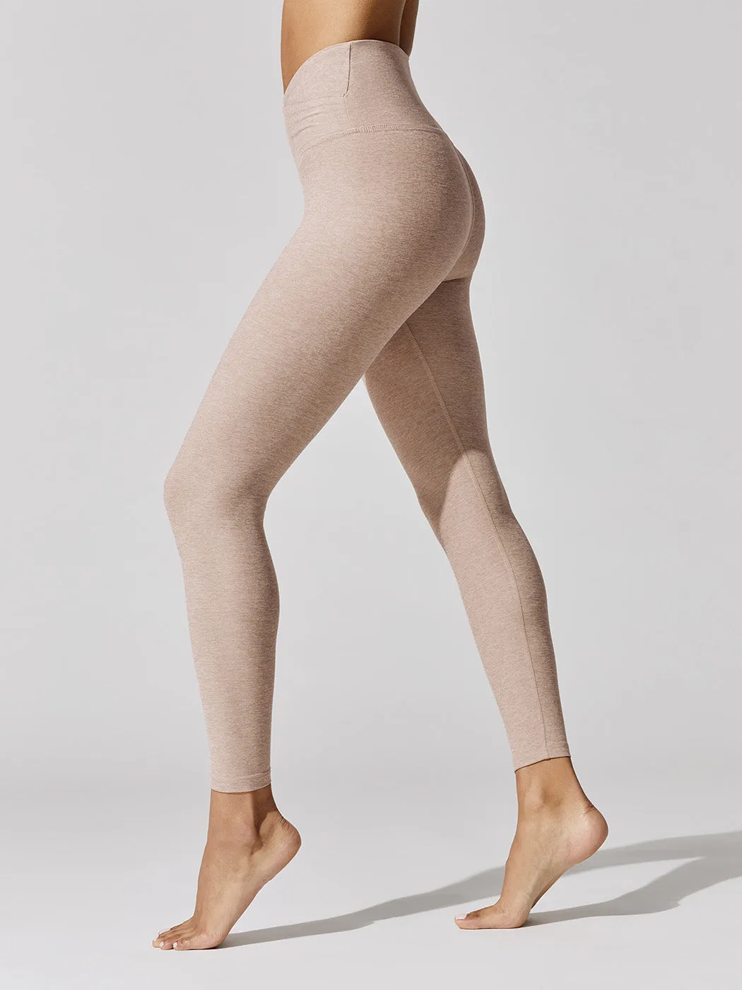 At Your Leisure High Waisted Legging - Chai