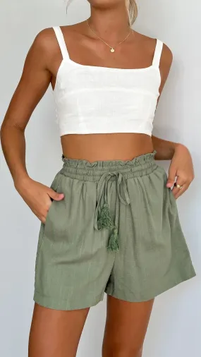 Aylah Shorts - Khaki