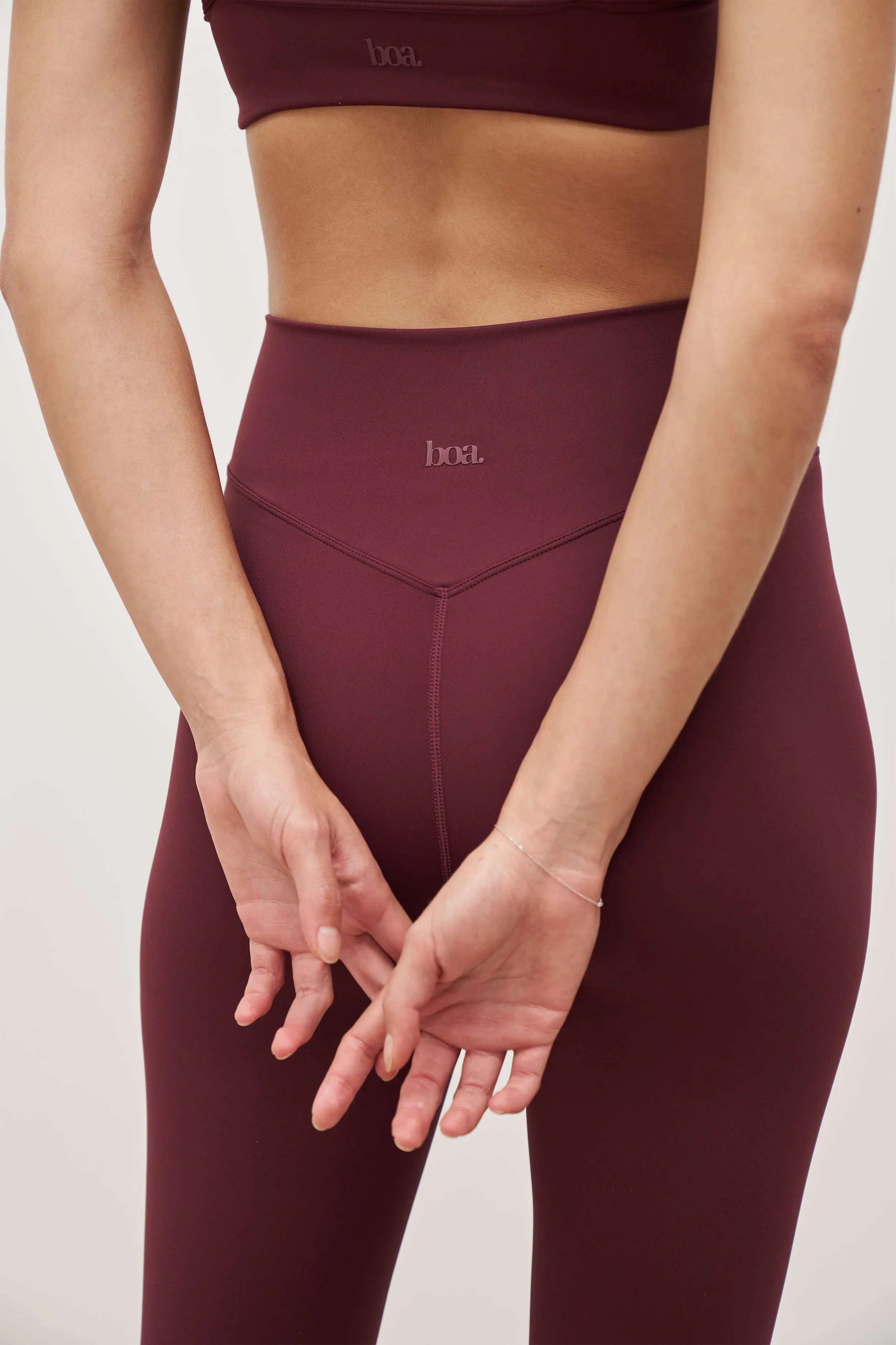 Base Sculpting Leggings - Merlot