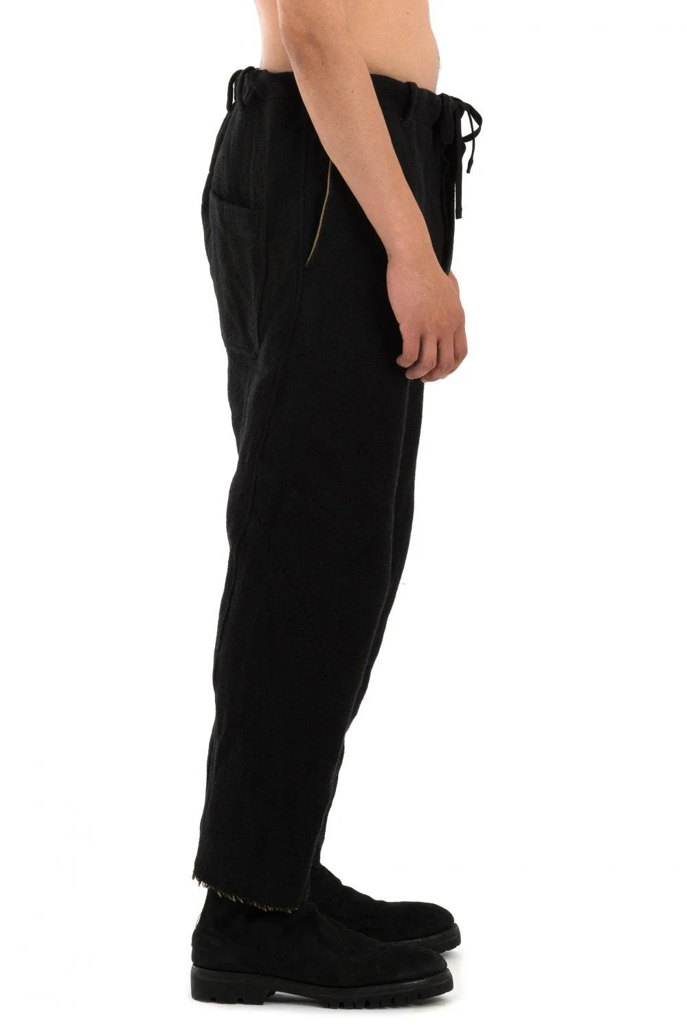 Black Cropped Pants