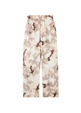 Camo linnen trousers