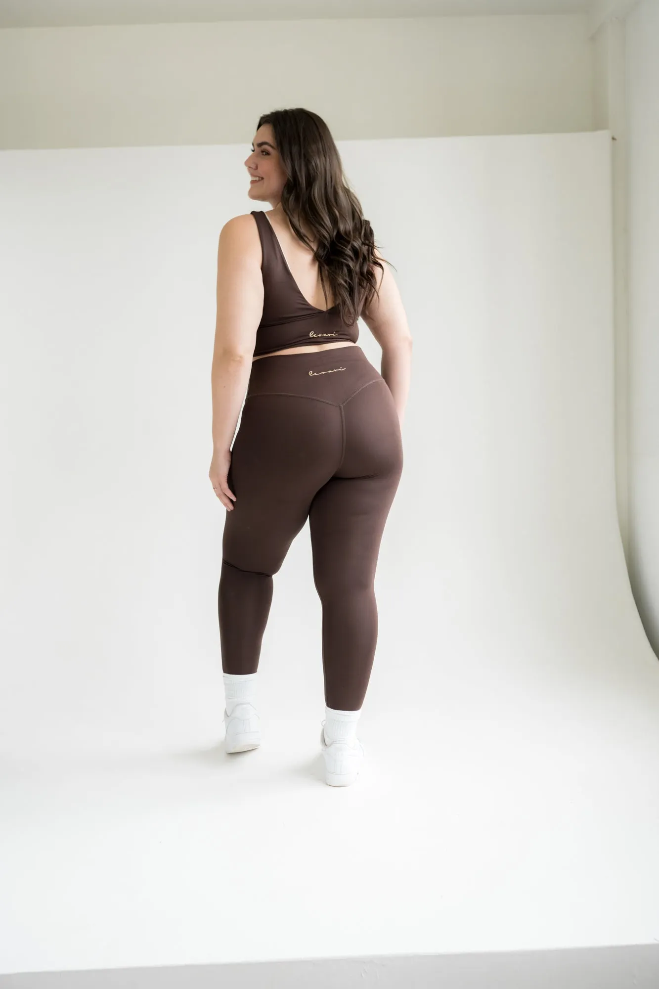 Core High Waisted Leggings- Mocha