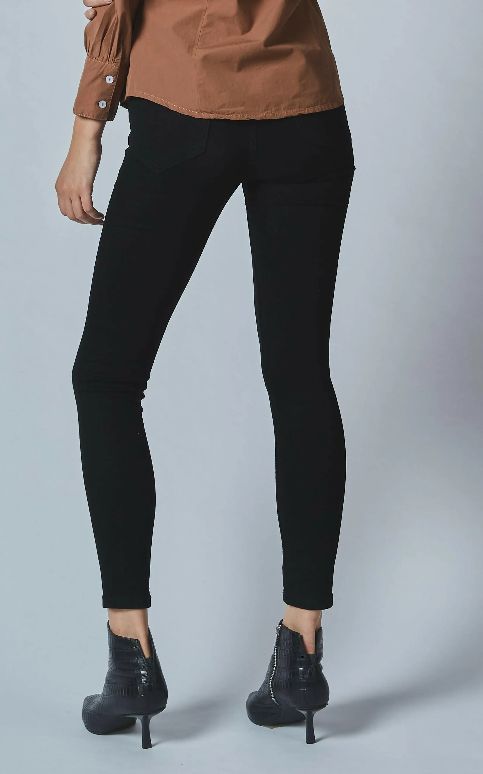 DCD High Waisted Black Jeans