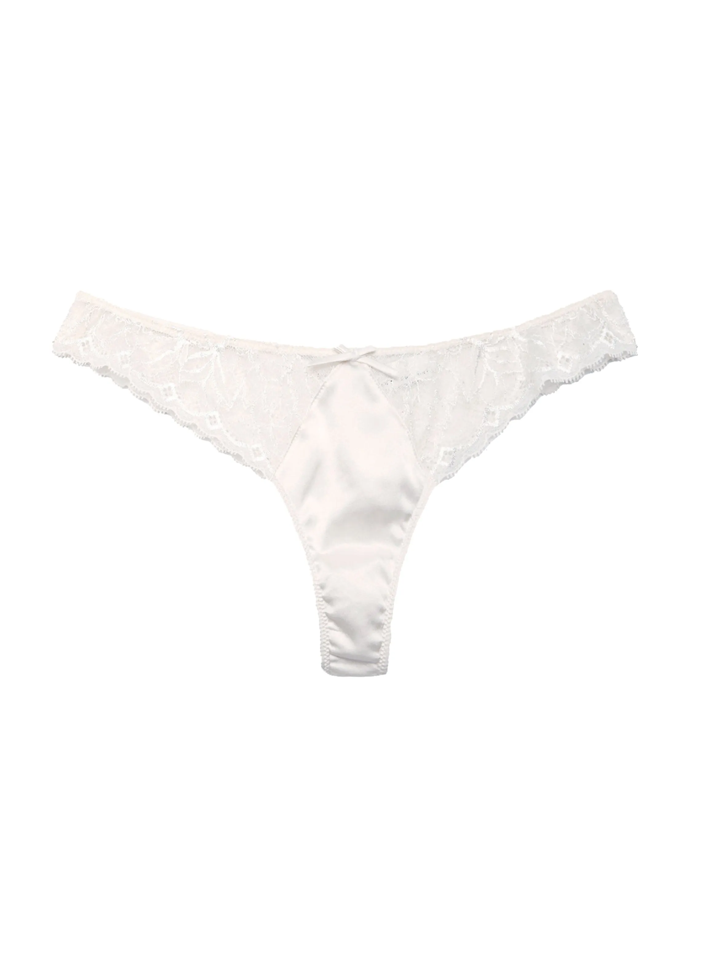 Gardenia Lace Thong