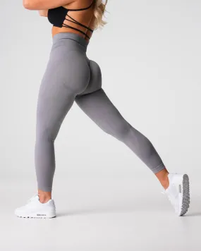 Grey Contour 2.0 Seamless Leggings