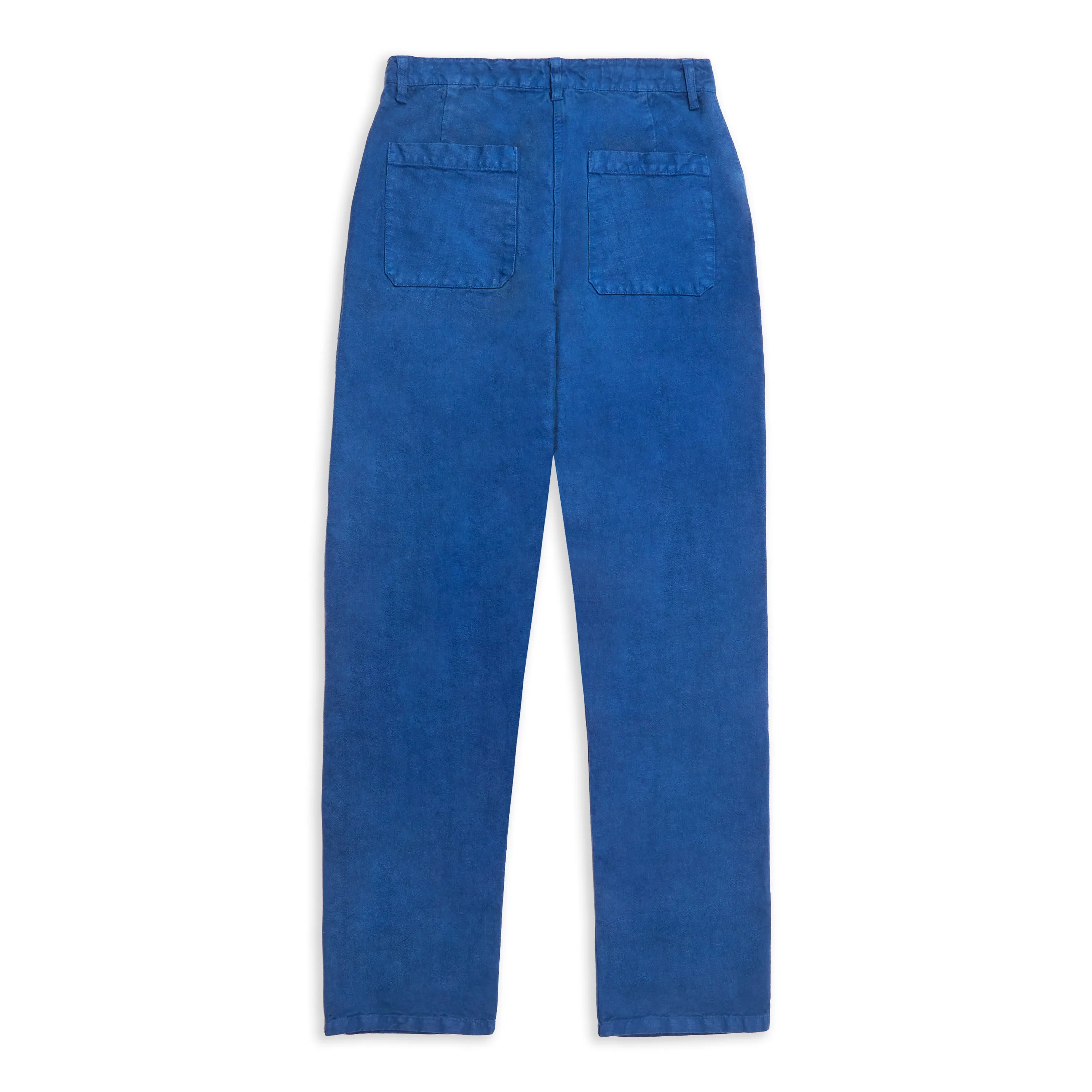 Heavy Linen Trousers - Peacock