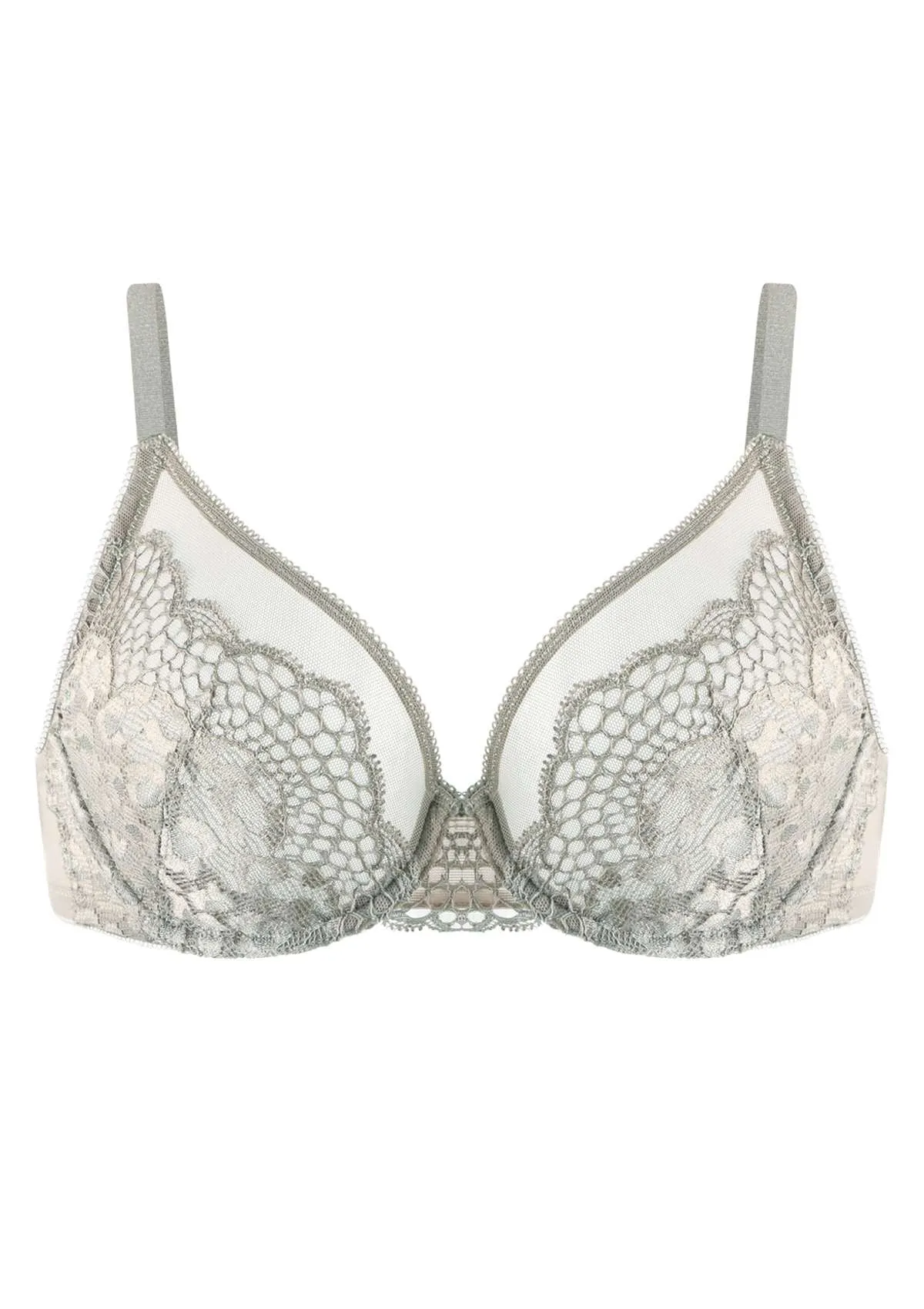 HSIA Lace Leopard Underwire Bra