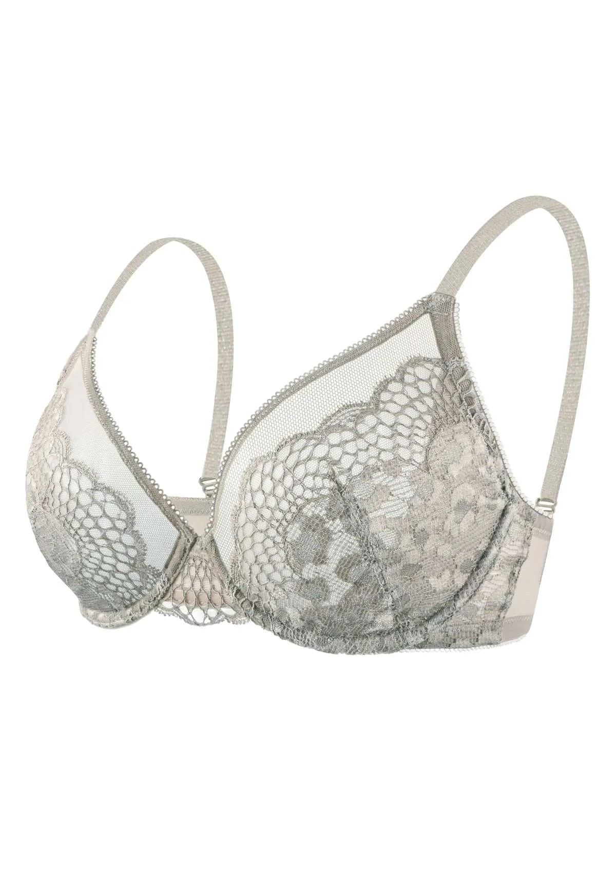 HSIA Lace Leopard Underwire Bra