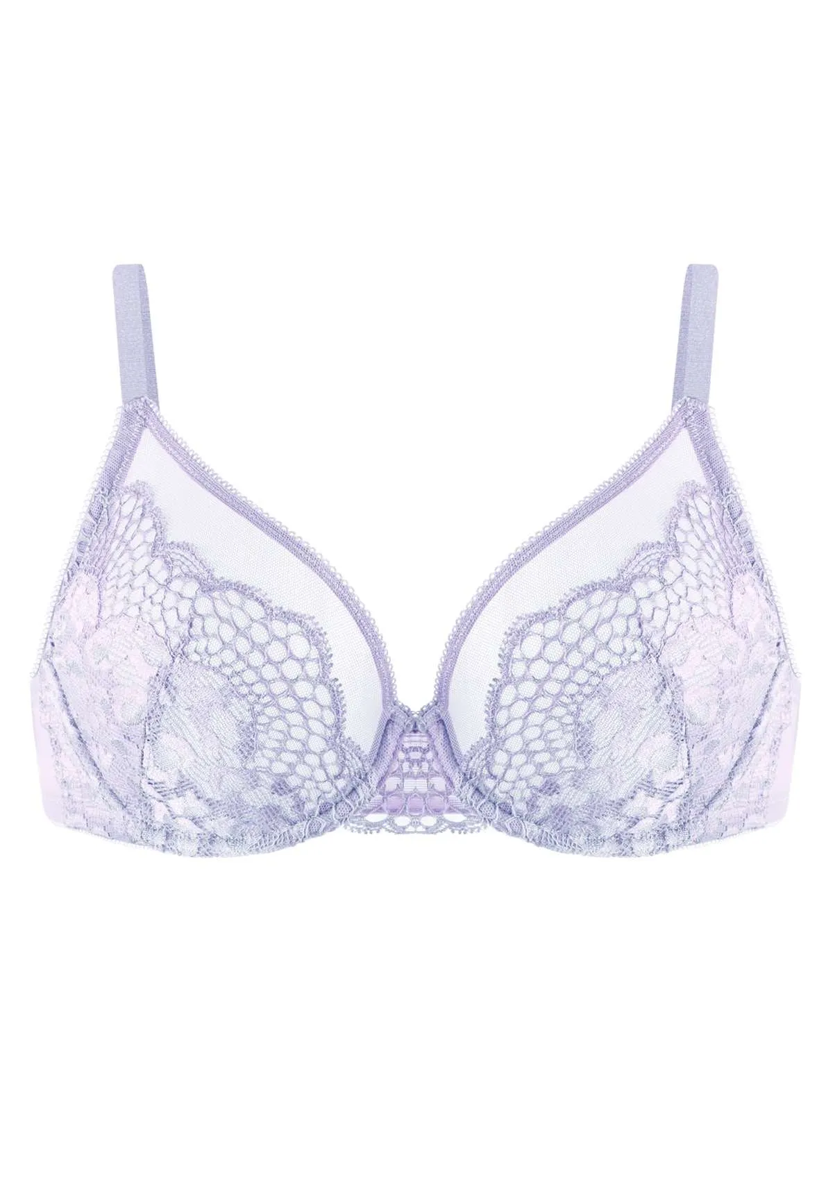 HSIA Lace Leopard Underwire Bra