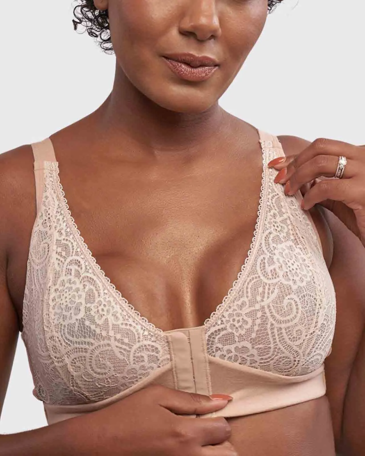 JamieLee Front Closure Lace Bra