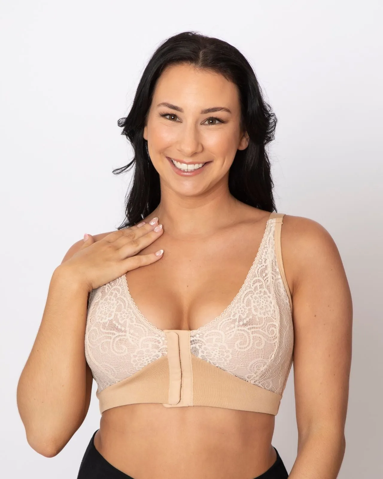 JamieLee Front Closure Lace Bra