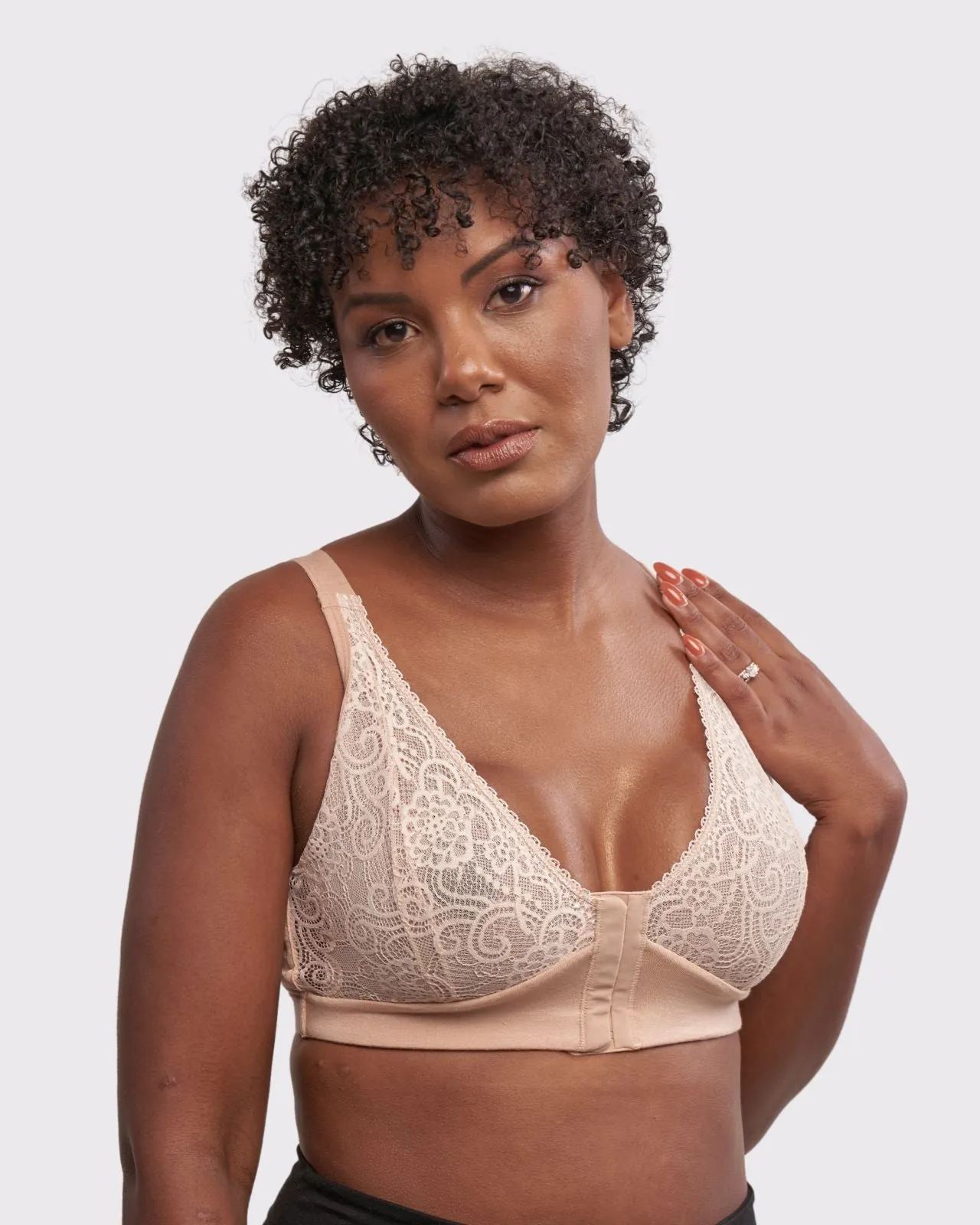 JamieLee Front Closure Lace Bra