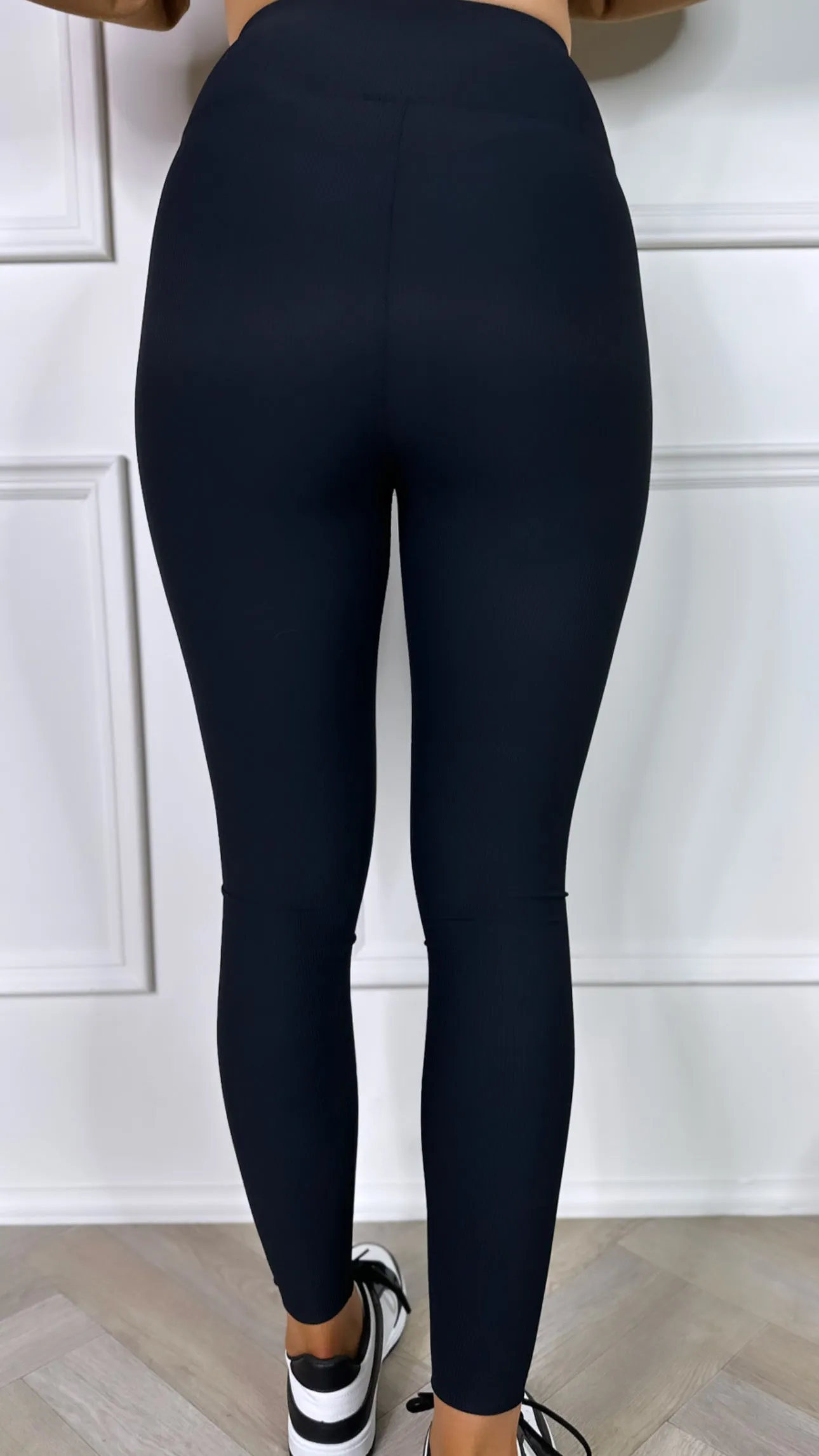 Jaycee Black Sculpted High Waisted Leggings