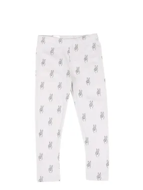 LEGGINGS PEACE AOP Vapour Grey