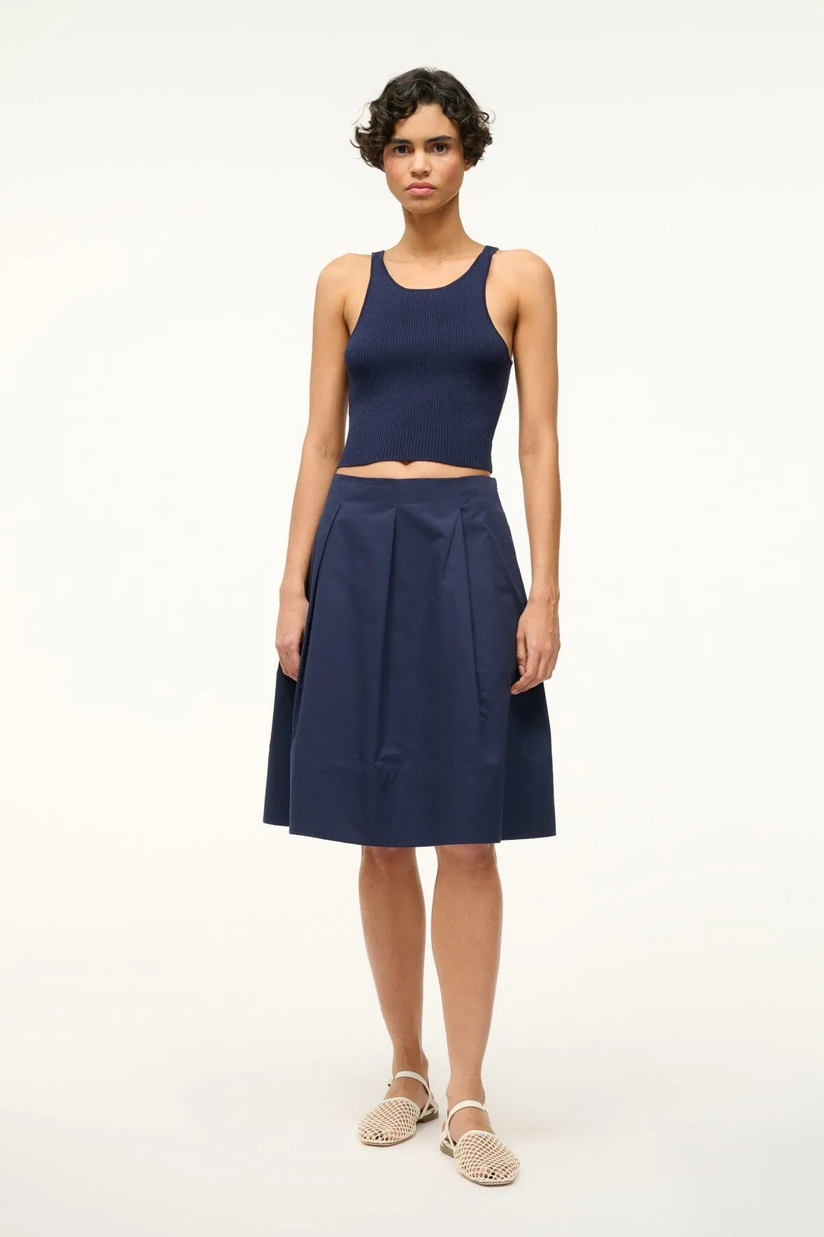 LONDON SKIRT | NAVY