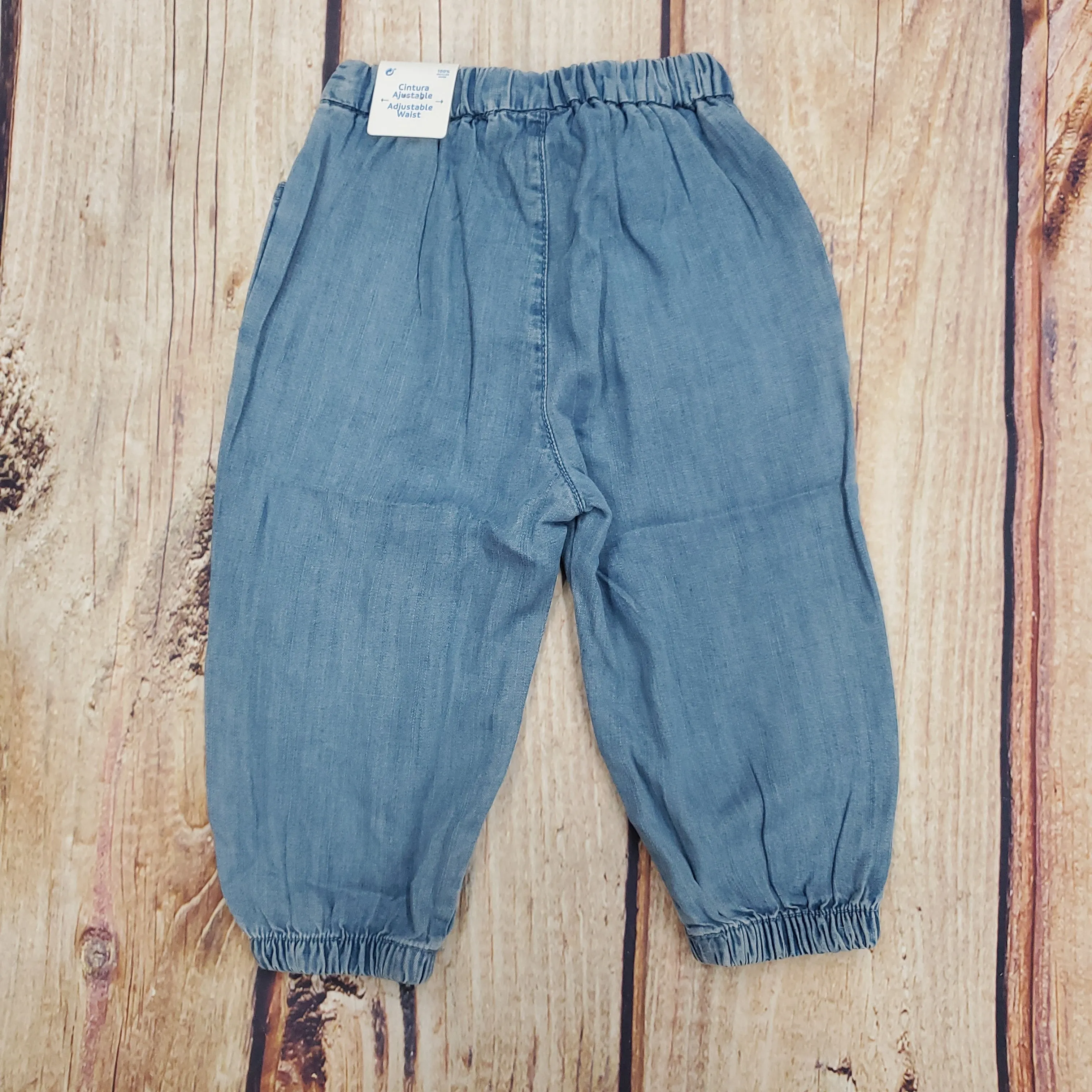 Mayoral Flowy Denim Pants