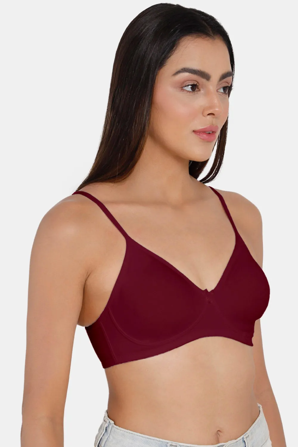 Medium Coverage Non-Padded Non-Wired Intimacy T-Shirt Everyday Bra - ES11