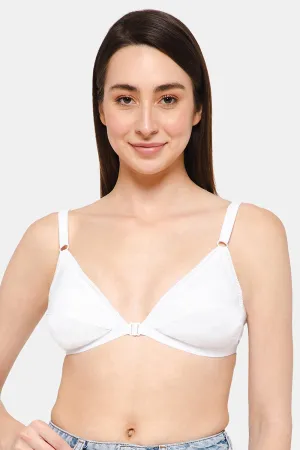 Naidu Hall Non-Padded Non-Wired Front Open Saree Bra - EFRT