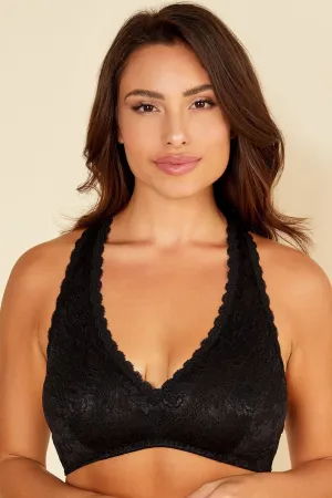 NEVER SAY NEVER PADDED RACIE™ RACERBACK BRALETTE | Black