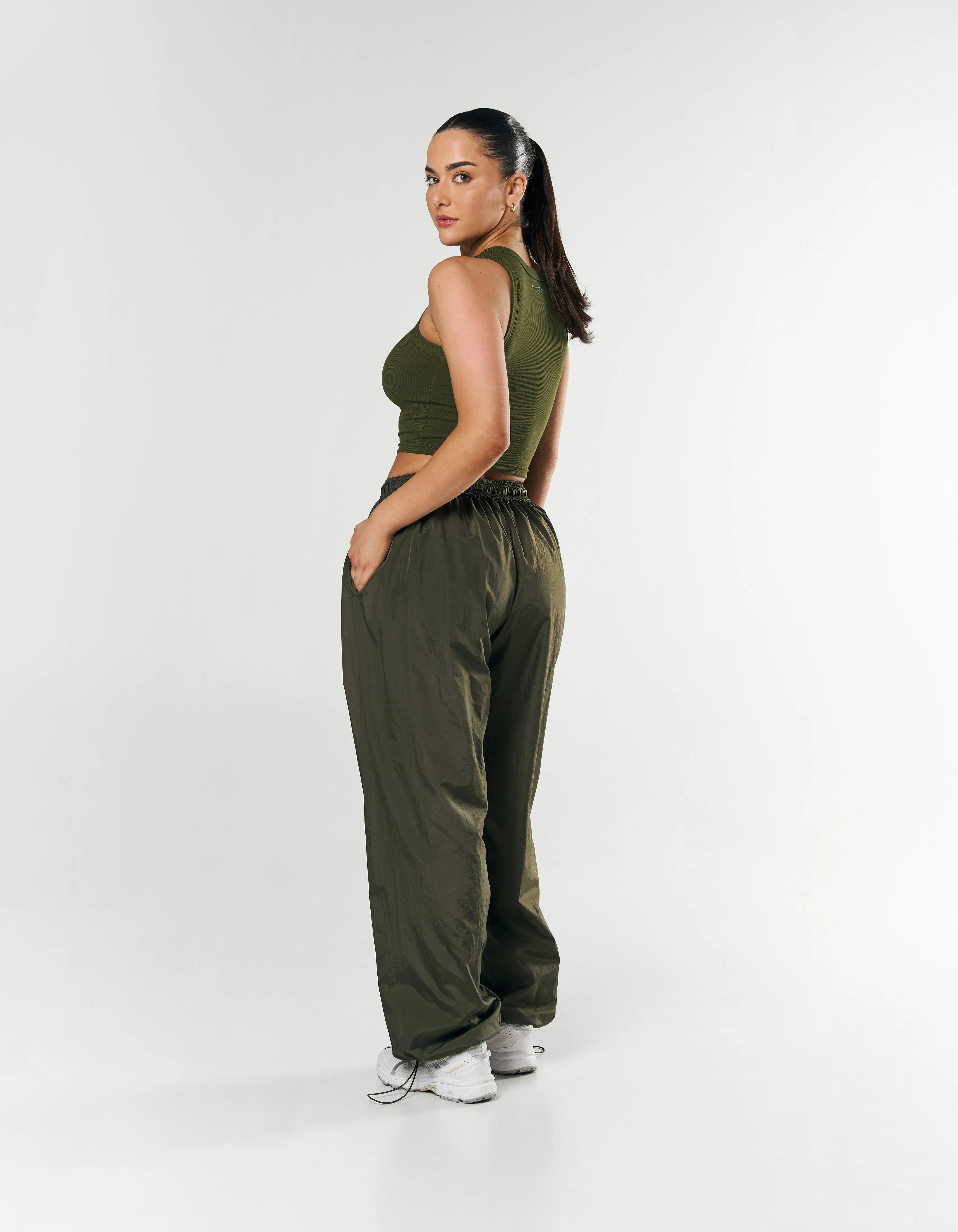 Parachute Pants- Khaki