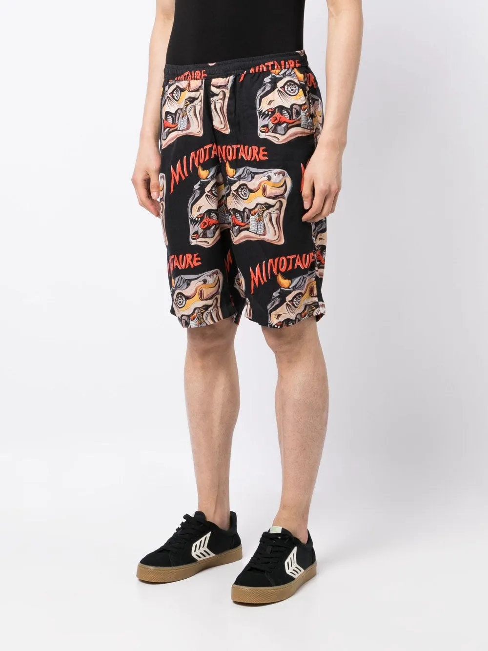 "Minotaure" Bermuda Shorts