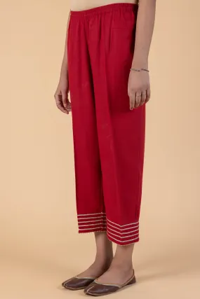 Sindoori Wide Legged Trousers