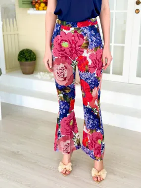 Spring Floral Pants