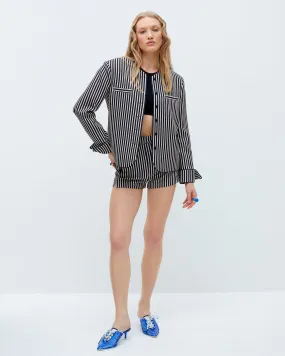 Striped Mini Shorts