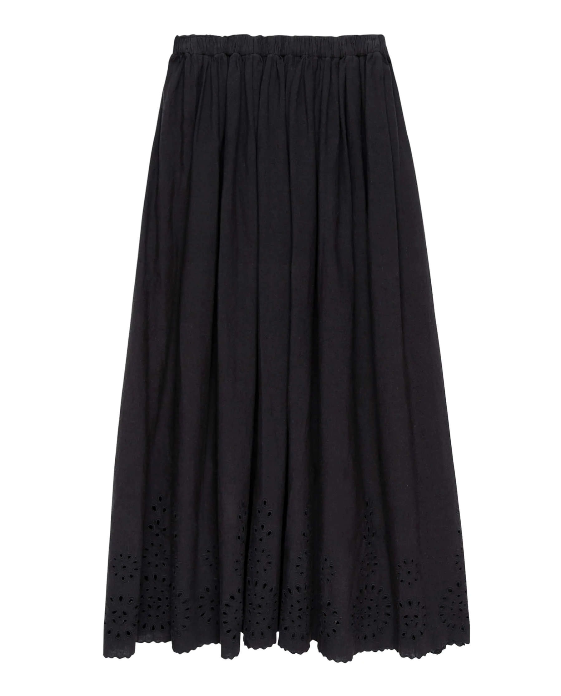 The Gather Skirt. -- Black