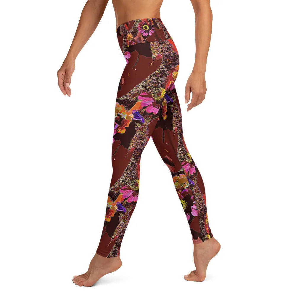 Yoga Leggings Handful of Flowers