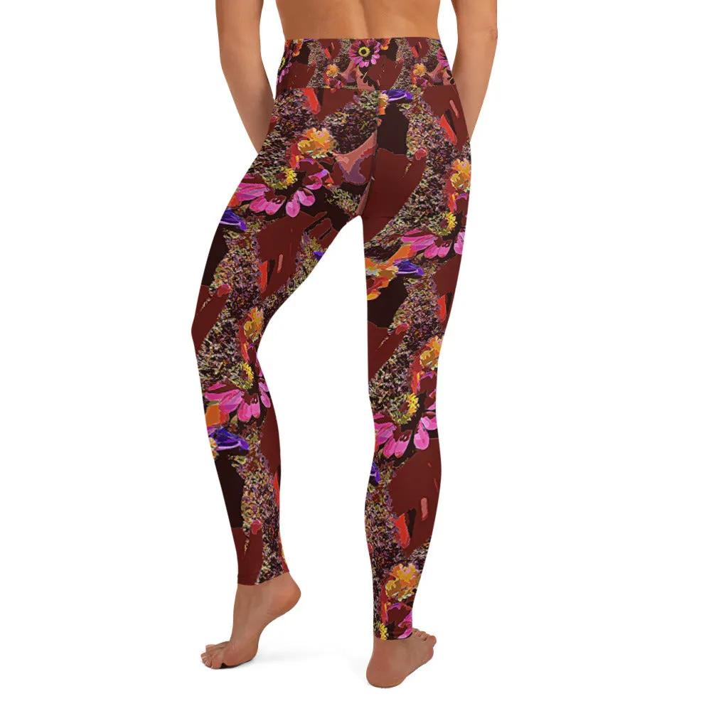 Yoga Leggings Handful of Flowers