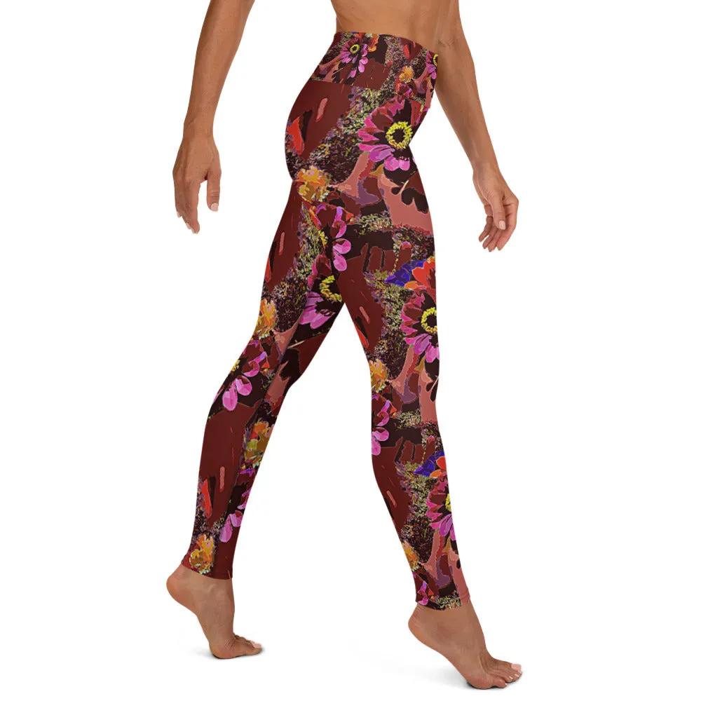 Yoga Leggings Handful of Flowers