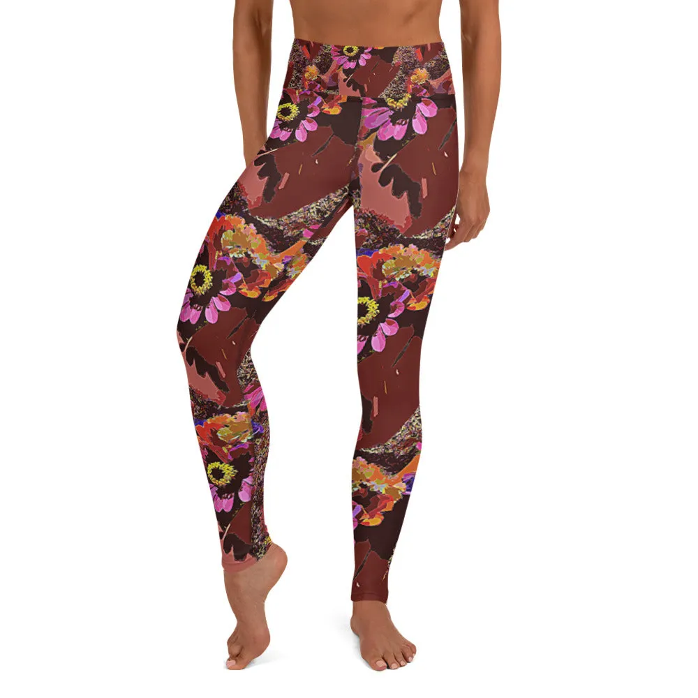 Yoga Leggings Handful of Flowers